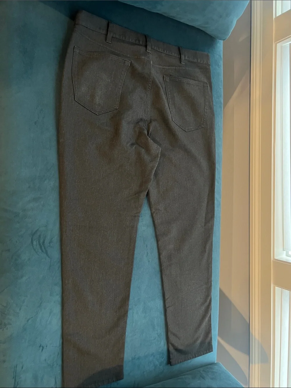Banana Republic Men's Slim Straight Jeans - Charcoal Black